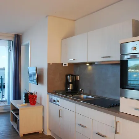 Apartmenthaus Hafenspitze Ap 24, Pier 24, Blickrichtung Offene Seebinnenhafen Nord Apartamento *