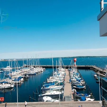 Apartamento Apartmenthaus Hafenspitze Ap 24, Pier 24, Blickrichtung Offene Seebinnenhafen Nord Eckernförde