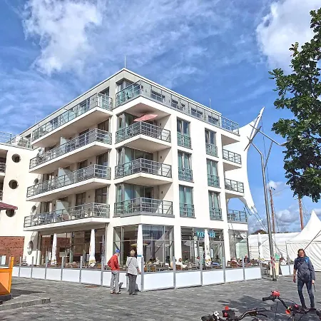 Apartamento Apartmenthaus Hafenspitze Ap 24, Pier 24, Blickrichtung Offene Seebinnenhafen Nord *